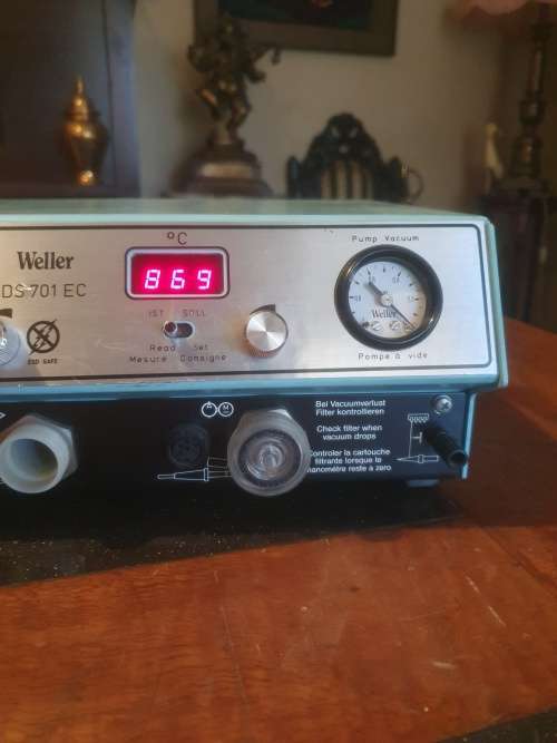 Vintage Weller DS 701 EC Soldering and Desoldering Machine