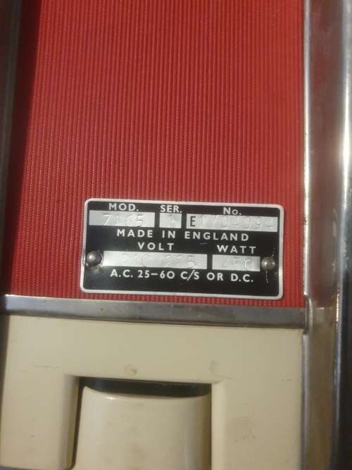 Vintage Electrolux Vacuum Cleaner
