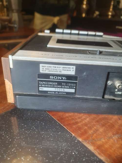 Sony Stereo Cassette Recorder TC131 SD