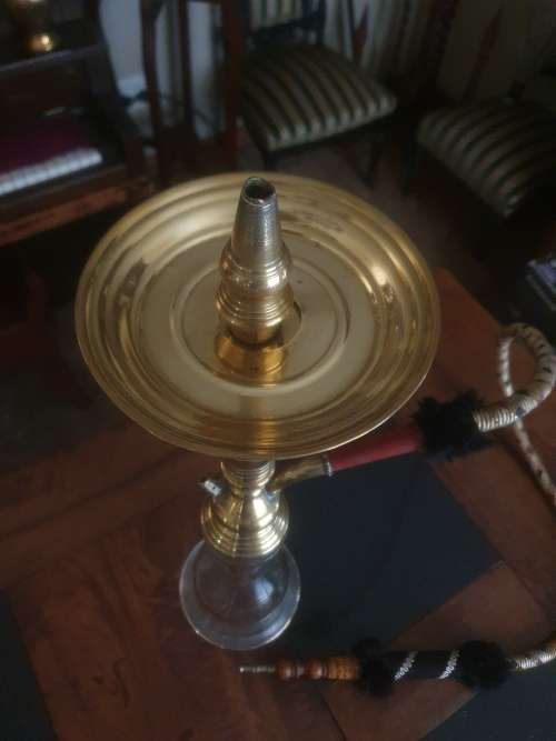 Beautiful66cm Tall Brass Hookah