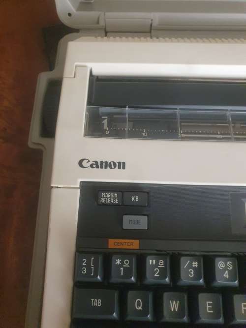 Canon Typewriter