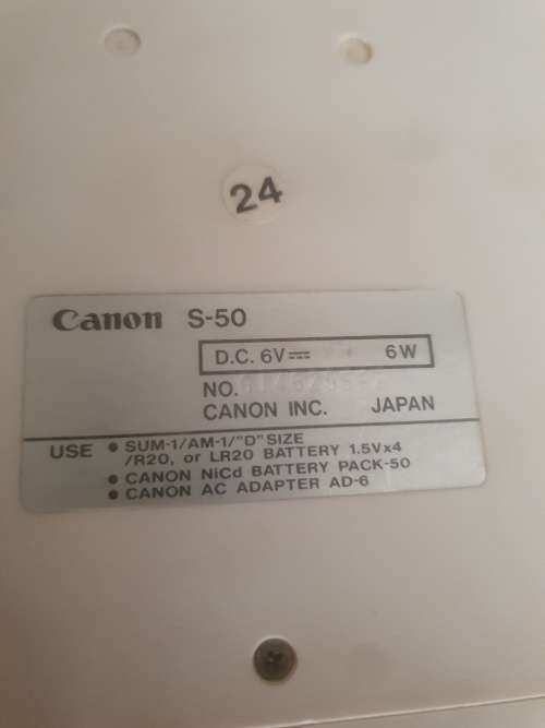 Canon Typewriter