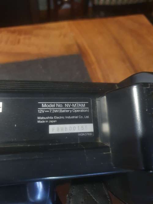 National M7 VHS Video Recorder Model NV-M7AM