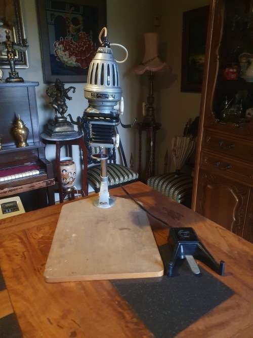 Vintage Mecopta Axomal Black & White Photo Enlarger