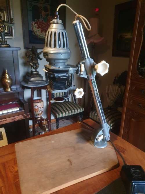 Vintage Mecopta Axomal Black & White Photo Enlarger