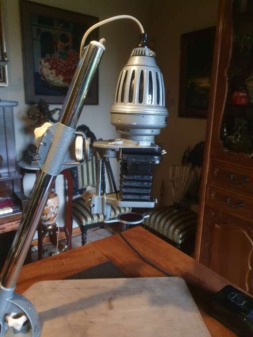 Vintage Mecopta Axomal Black & White Photo Enlarger