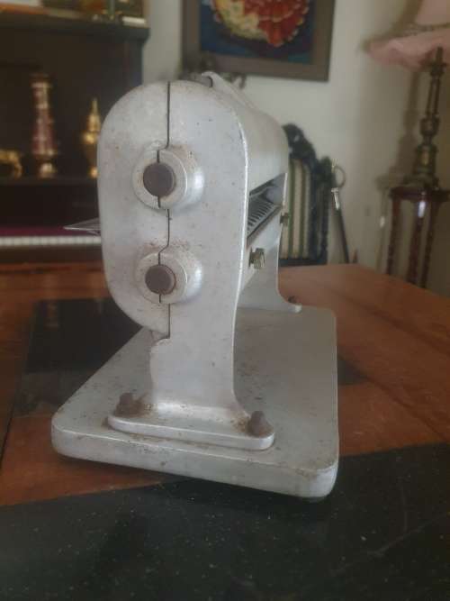 Vintage Cast Aluminum Hand Driven Meat Tenderiser