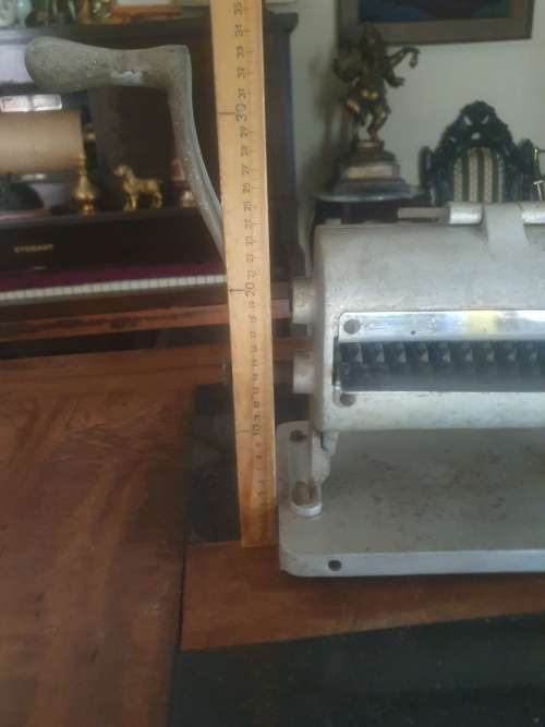 Vintage Cast Aluminum Hand Driven Meat Tenderiser