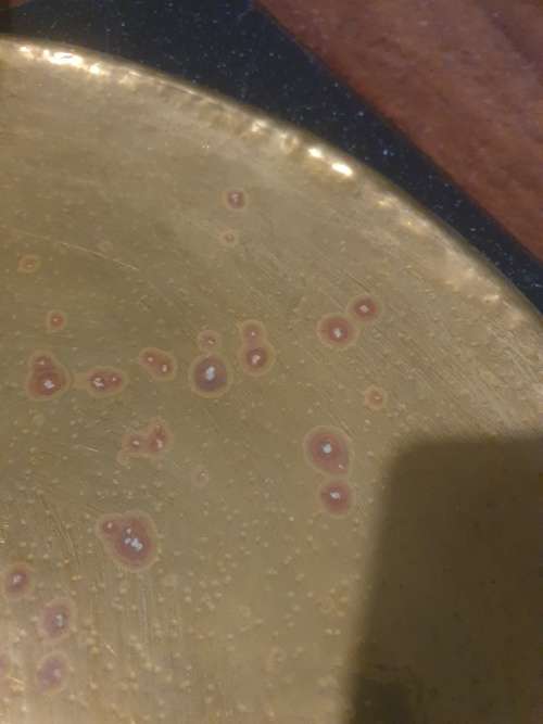 Two Extremely Large Brass Pans