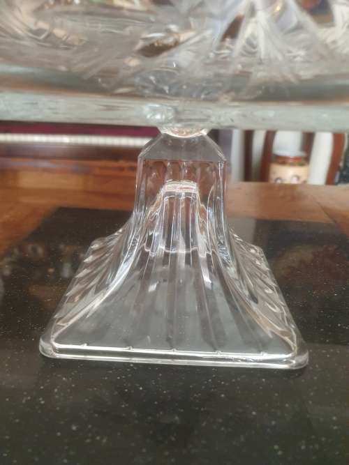 Large Crystal Centerpiece Compote