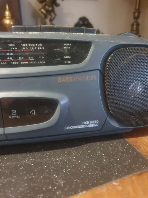 Sanyo Twin Tape Deck/Radio Combo