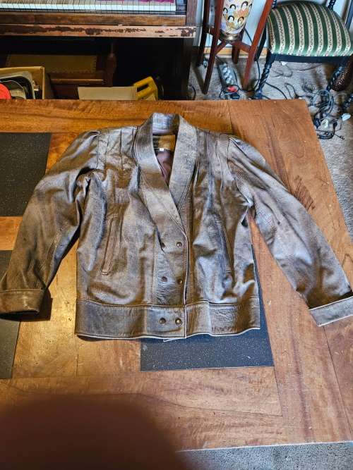 Ladies Leather Jacket.