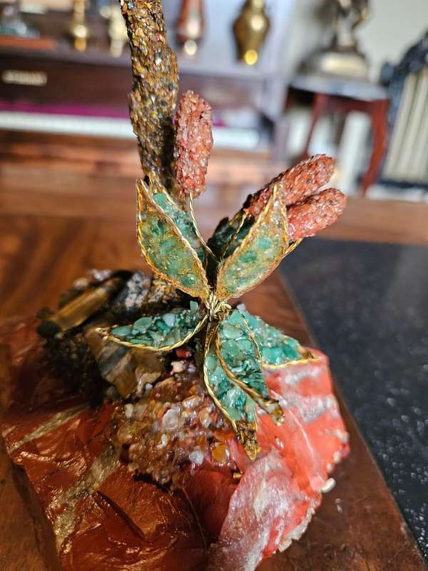 Gorgeous Stone Art Flower