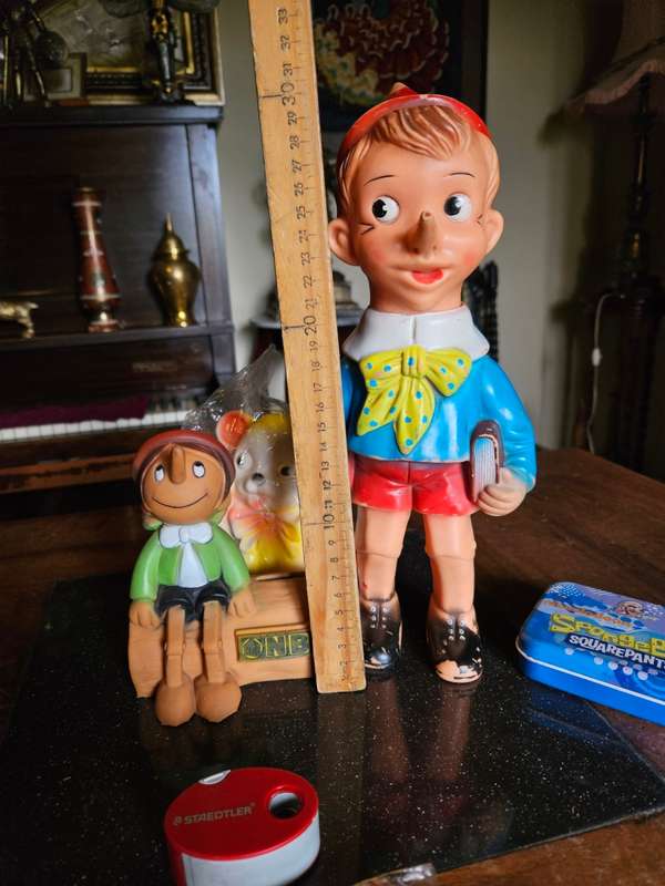 Two Pinocchio`s plus a Variety of Goodies