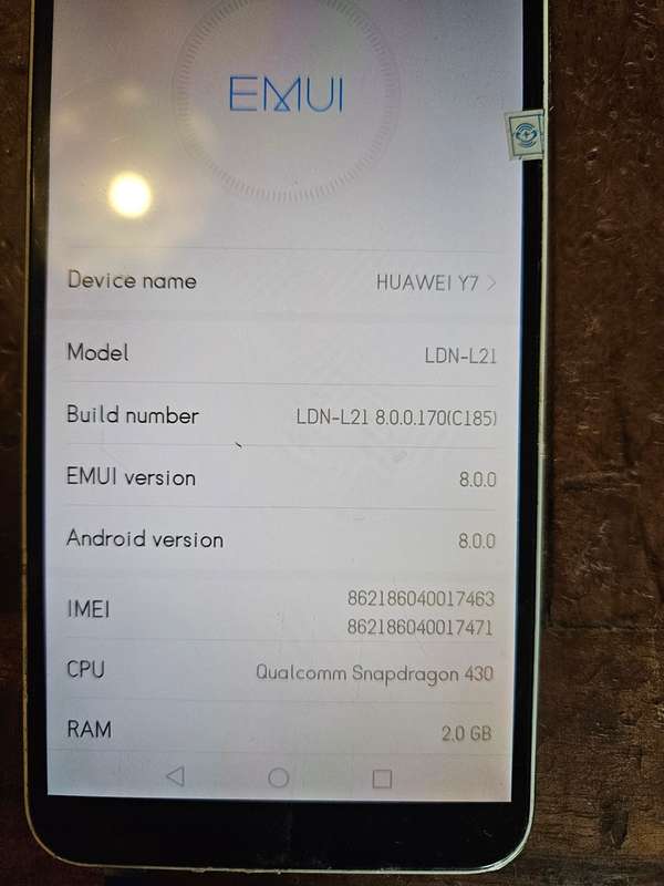 Huawei Y7 Cell Phone