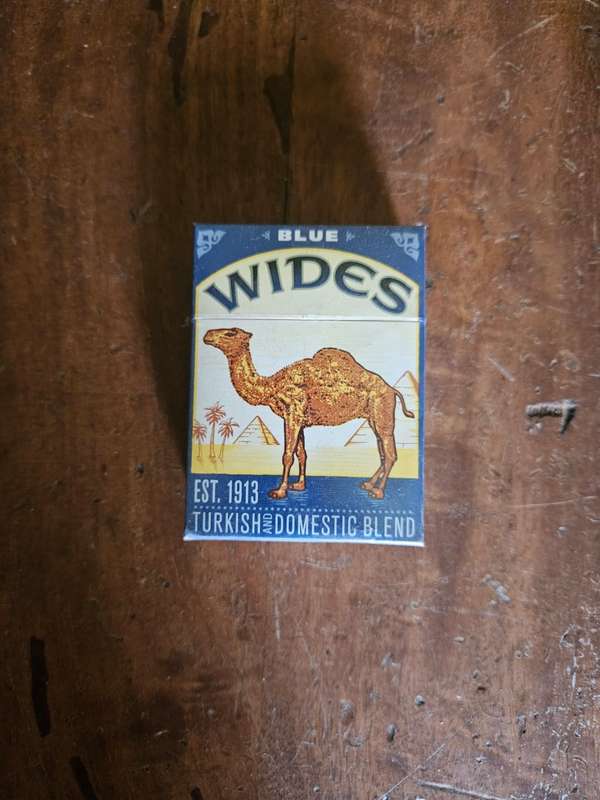 Sealed Camel Cigarettes
