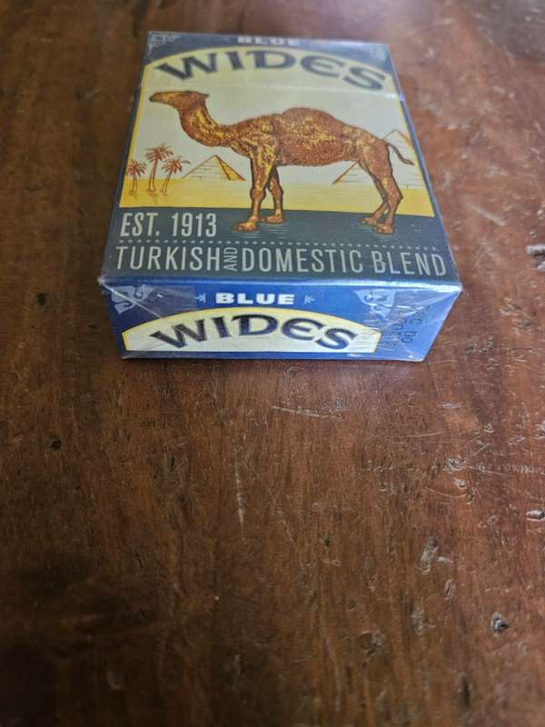 Sealed Camel Cigarettes