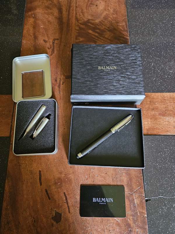 Unused Balmain Pen Plus a Two in one Pen