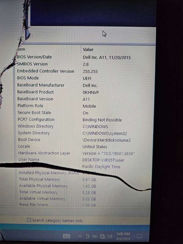 Dell Laptop Inspiron 15