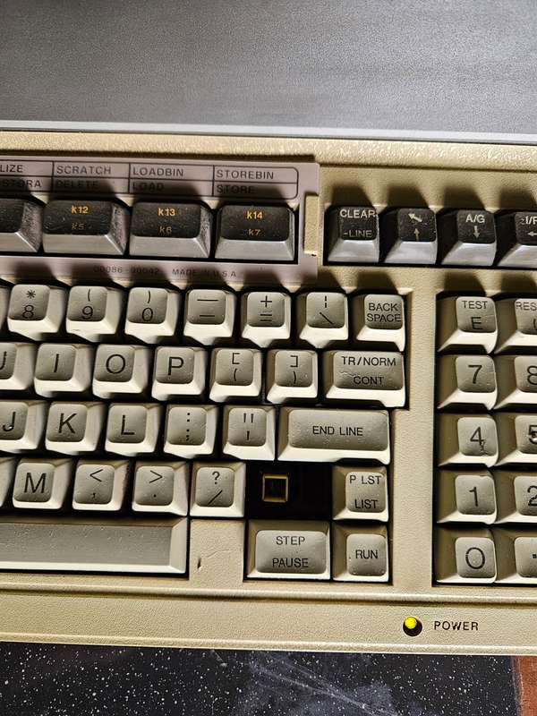 Vintage Hewlett Packard 86