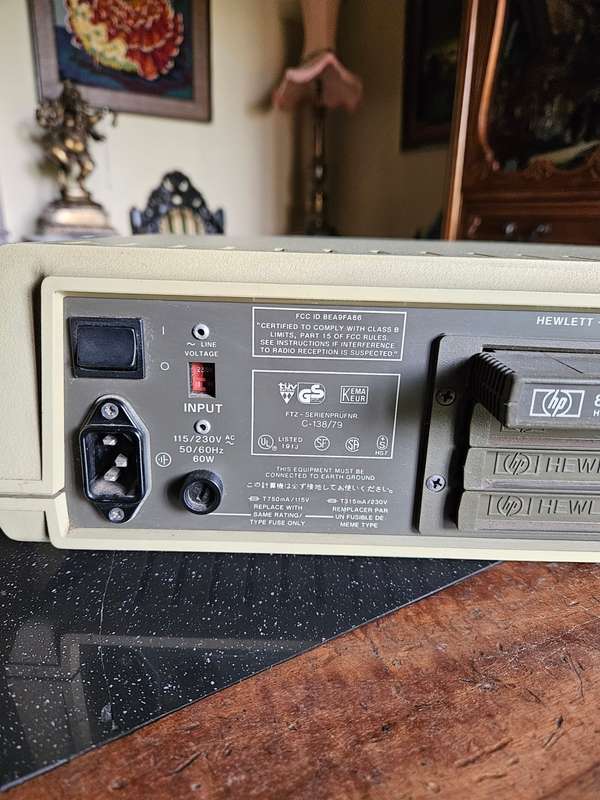 Vintage Hewlett Packard 86