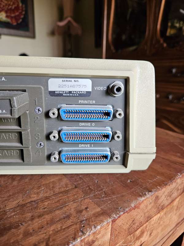 Vintage Hewlett Packard 86