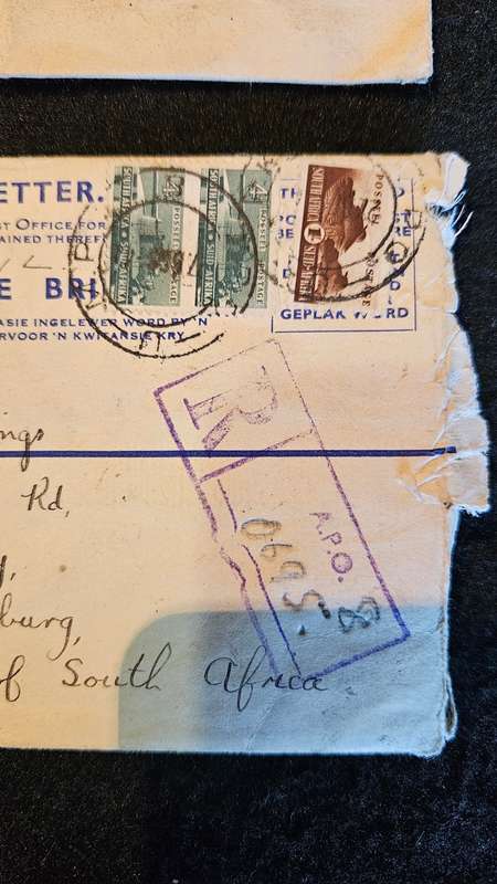 Collection of Collectable Stamps on Envelopes