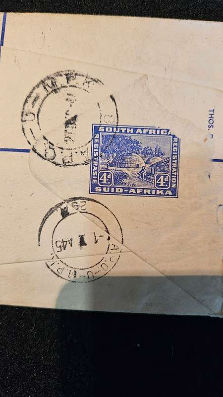 Collection of Collectable Stamps on Envelopes