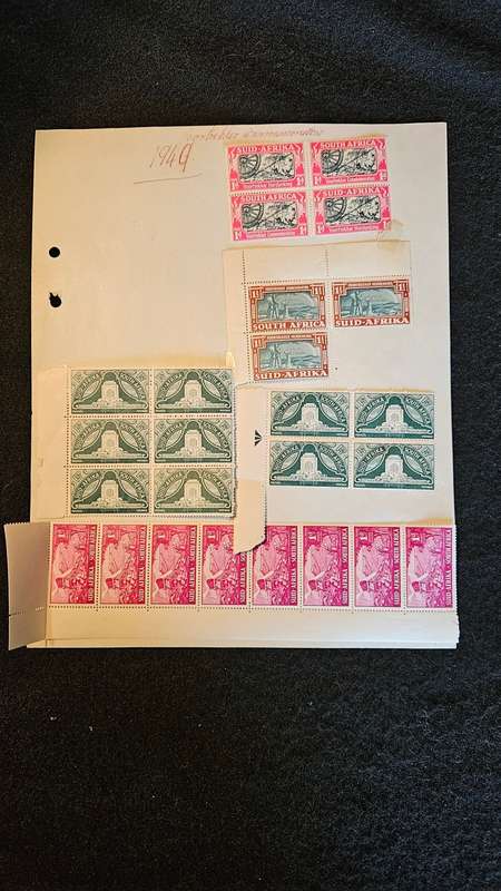 A Collection of Collectables South African Stamps