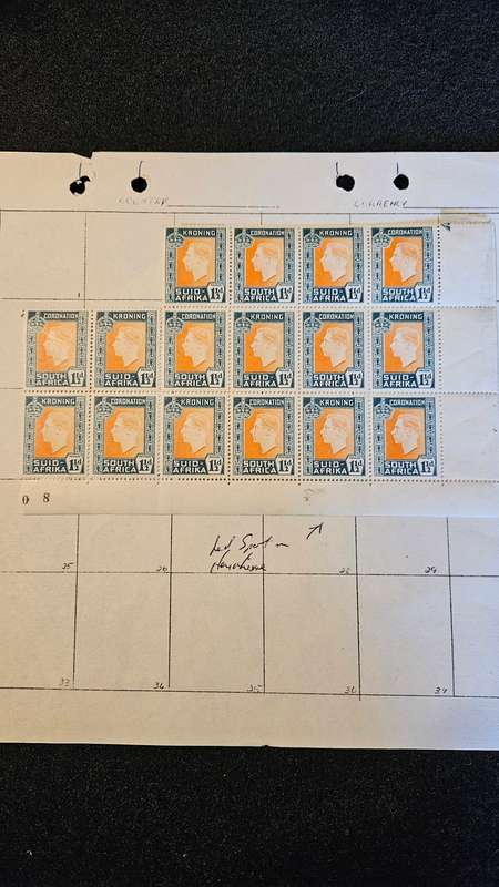 Collection of Collectable South African Stamps