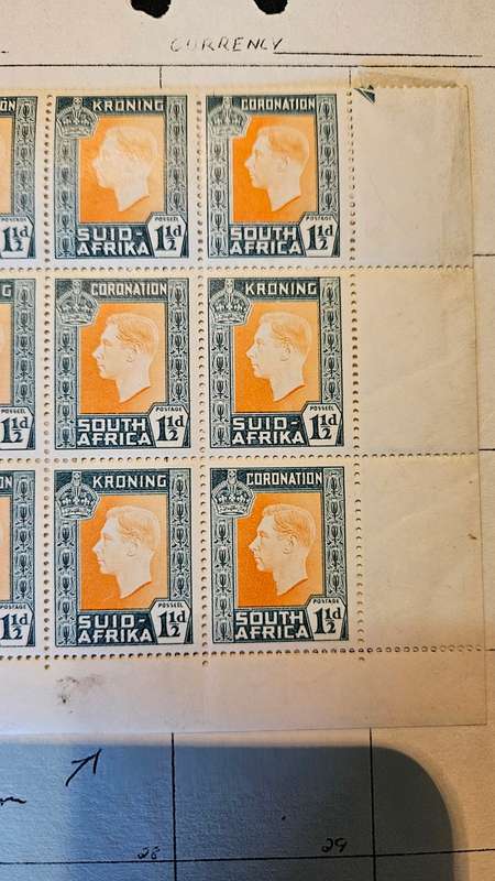 Collection of Collectable South African Stamps
