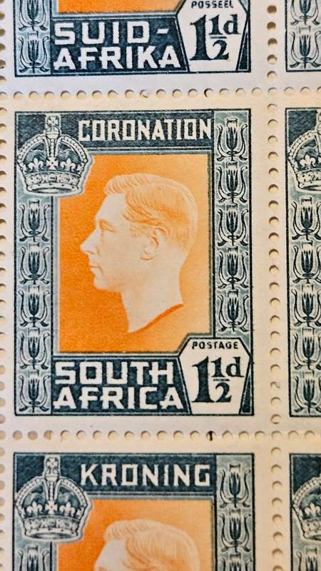 Collection of Collectable South African Stamps
