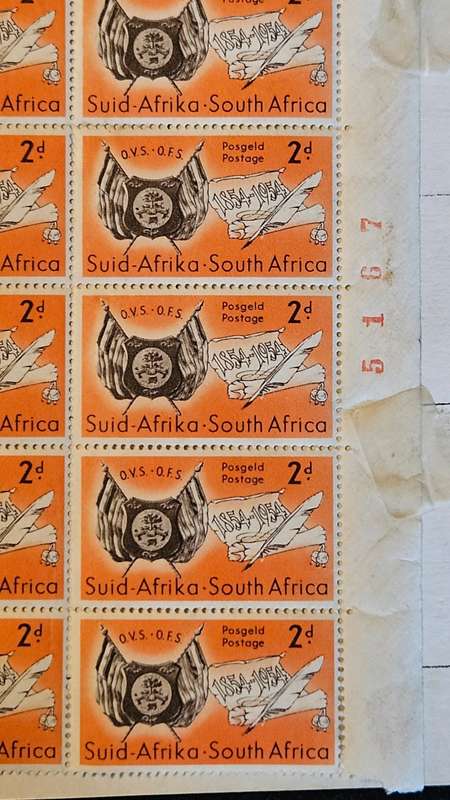 Collection of Collectable South African Stamps