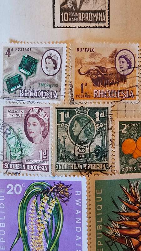 Collectable Rhodesia & Southern Rhodesia Stamps & More