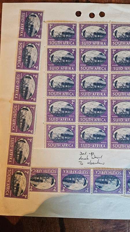 Collectable Unused South African Stamps