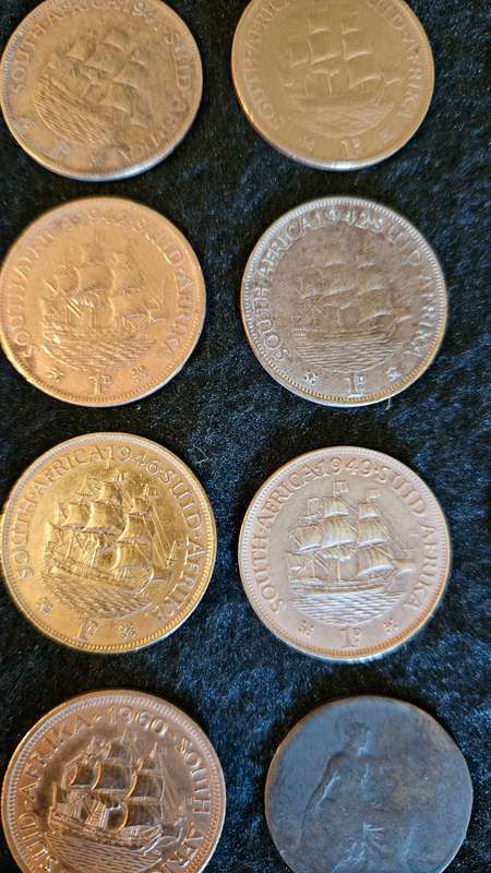 Union of South Africa Coins plus More