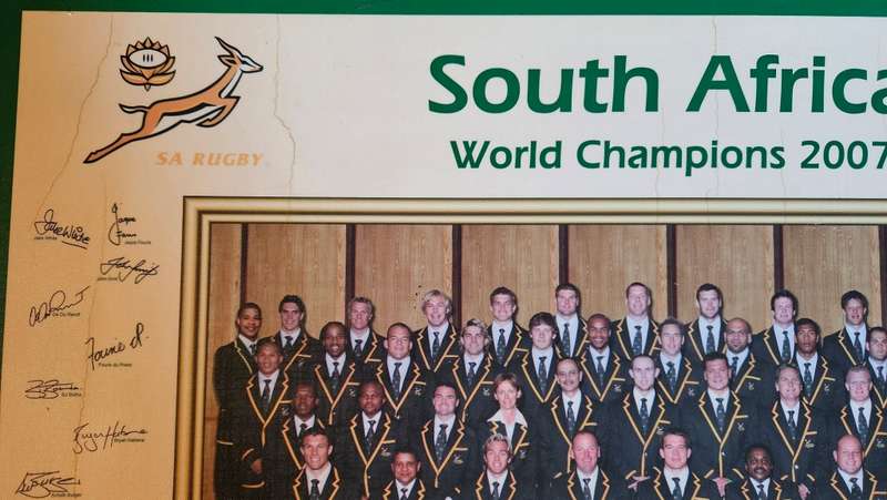 2007 World Cup Squad Print in Frame