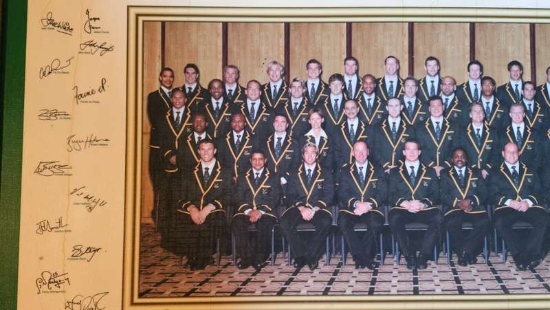 2007 World Cup Squad Print in Frame