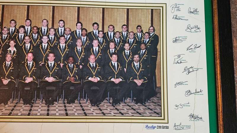 2007 World Cup Squad Print in Frame