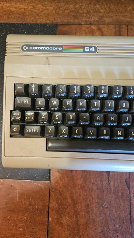 Vintage Comodore 64 Keyboard