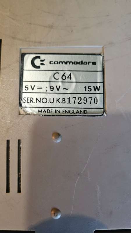 Vintage Comodore 64 Keyboard
