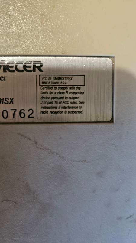 Vintage Mecer Keyboard