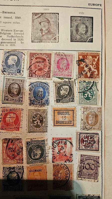 Belgium Stamps & More