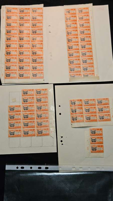 Collection of South African Stamps 1950`s