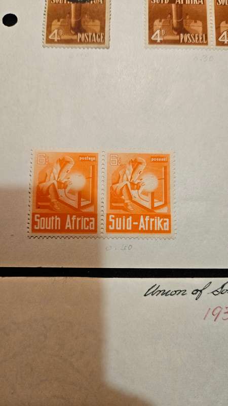 Collection of South African Stamps