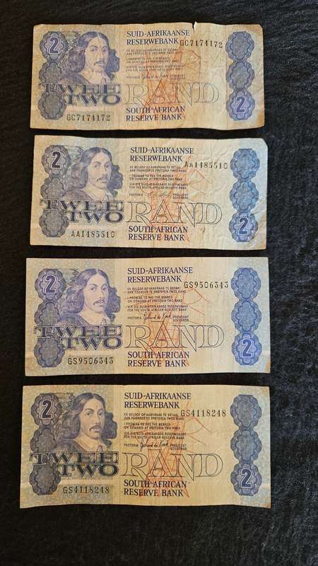 South African R2 Bank Note