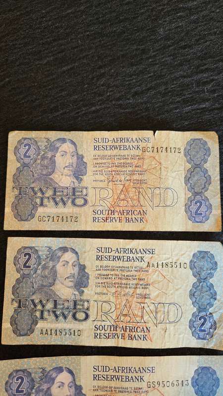 South African R2 Bank Note
