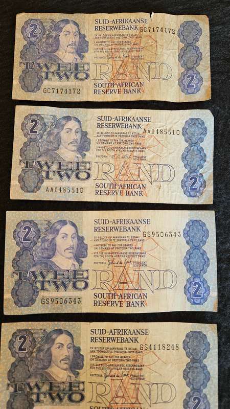 South African R2 Bank Note