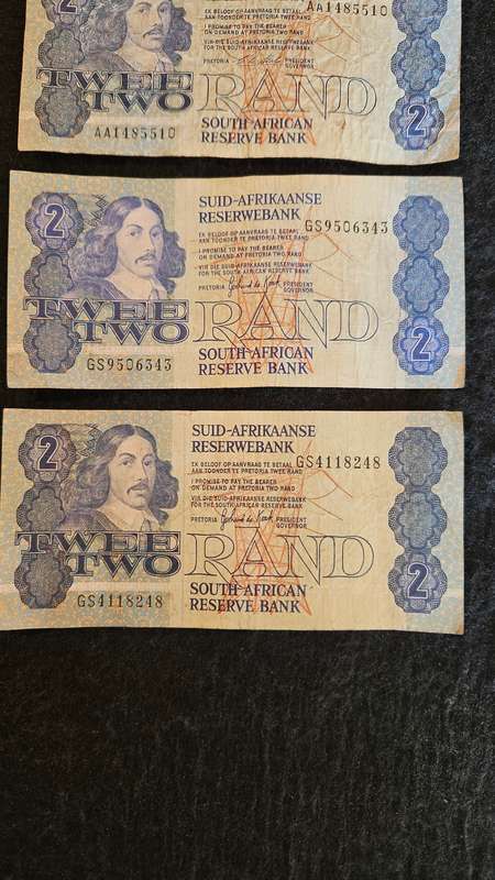 South African R2 Bank Note