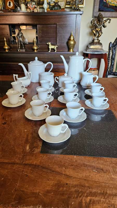Porcelain Coffee & Tea Set